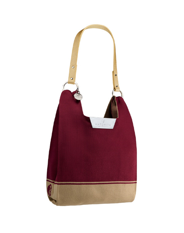 Чанта BORDEAUX & BEIGE