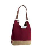 Чанта BORDEAUX & BEIGE