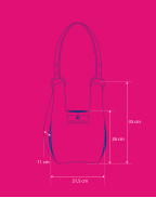 Чанта PREMIUM GREEN & SOFT PINK