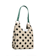 Чанта MATCHITA ECRU POLKA