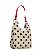 Чанта MATCHITA ECRU POLKA