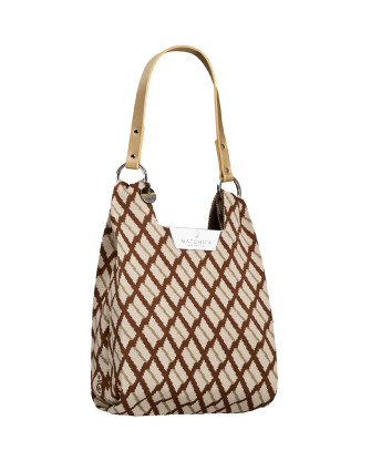 Чанта MATCHITA MOCHA LATTICE
