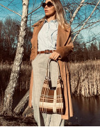 Чанта MATCHITA SIENNA PLAID