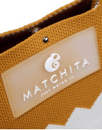 Чанта MUSTARD COLOR & WHITE & AZURE