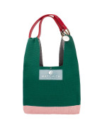 Чанта PREMIUM GREEN & SOFT PINK