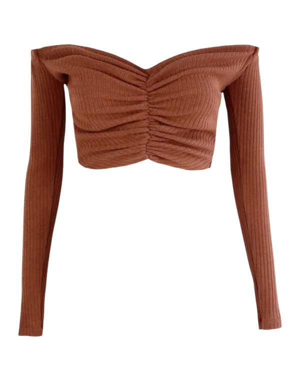 Блуза MOCHA KNITTING SHORT