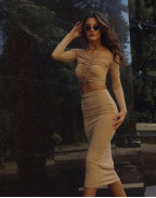 Блуза NUDE ARROW CROP