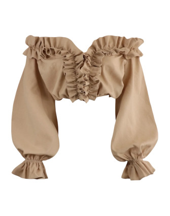 Блуза NUDE LINEN WAVES