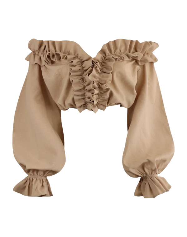 Блуза NUDE LINEN WAVES