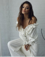 Блуза WHITE LINEN WAVES