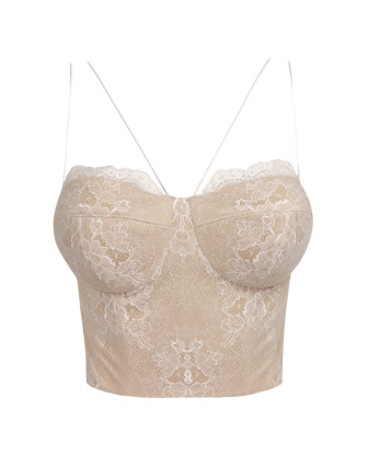 Бюстие WHITE FRENCH LACE