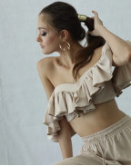 Бюстие NUDE WAVES LINEN