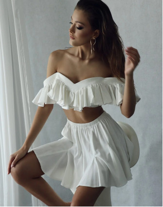 Бюстие WHITE WAVES LINEN