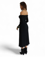 Пола BLACK KNITTING LONG