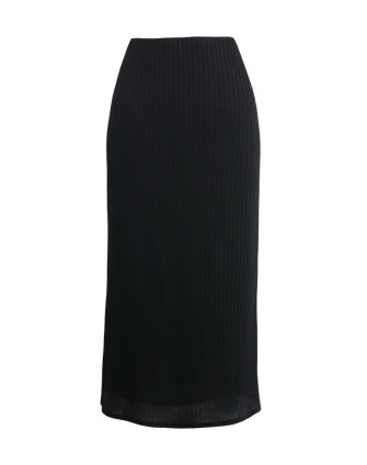 Пола BLACK KNITTING LONG