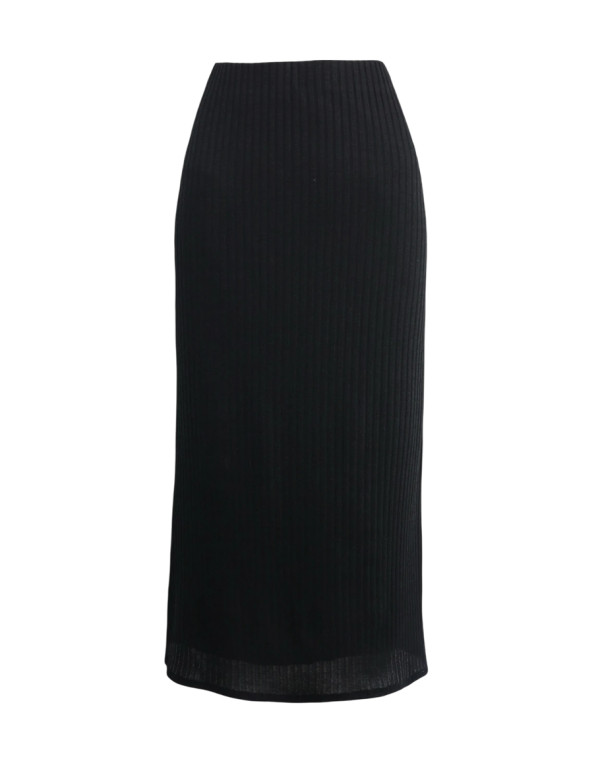 Пола BLACK KNITTING LONG
