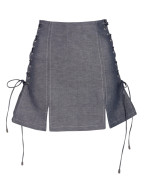 Пола DENIM WITH TIES