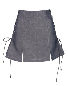 Пола DENIM WITH TIES