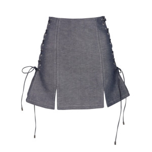 Пола DENIM WITH TIES