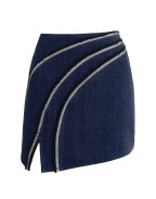 Пола LAYERED DENIM MINI