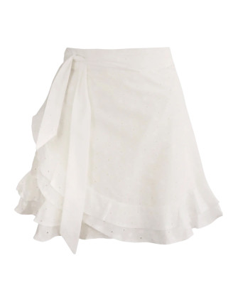 Пола WHITE COTTON EMBROIDERY