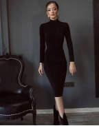 Рокля BLACK CLASSIC LYCRA