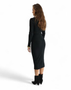 Рокля BLACK KNITTING CLASSY