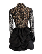 Рокля BLACK LACE TAFFETA