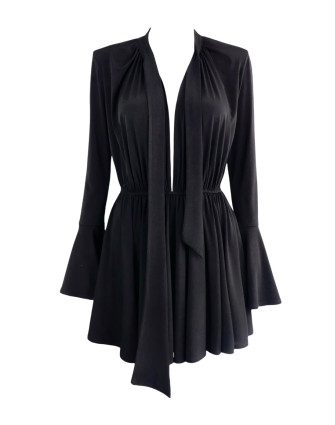 Рокля BLACK LYCRA LUX