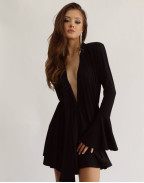 Рокля BLACK LYCRA LUX