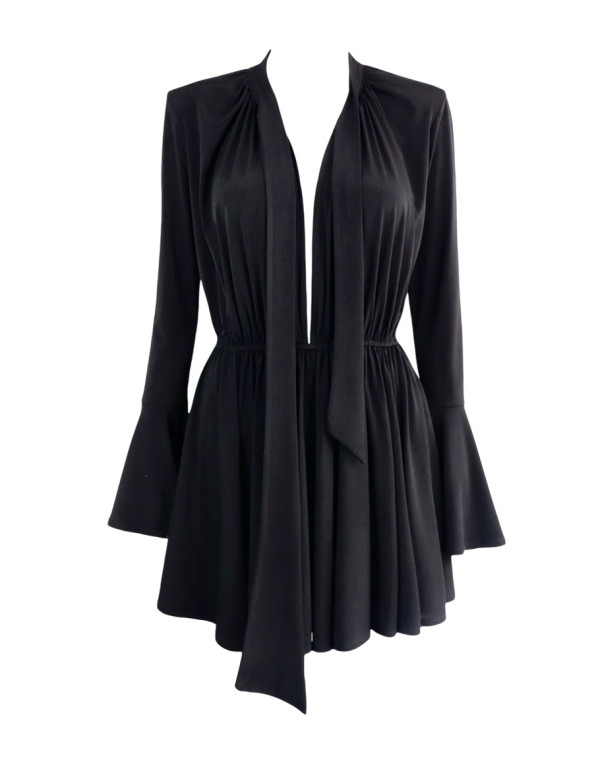 Рокля BLACK LYCRA LUX