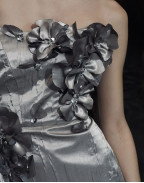 Рокля GRAY FLOWER COUTURE