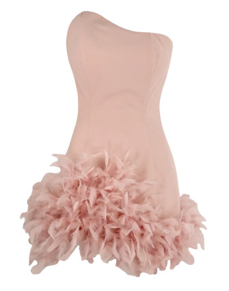 Рокля PINK FEATHERS