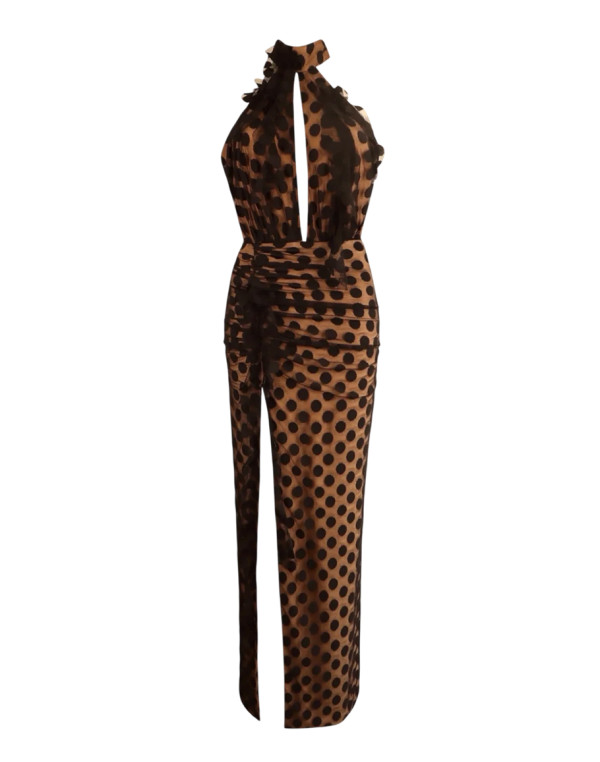 Рокля POLKA NOIR MAXI