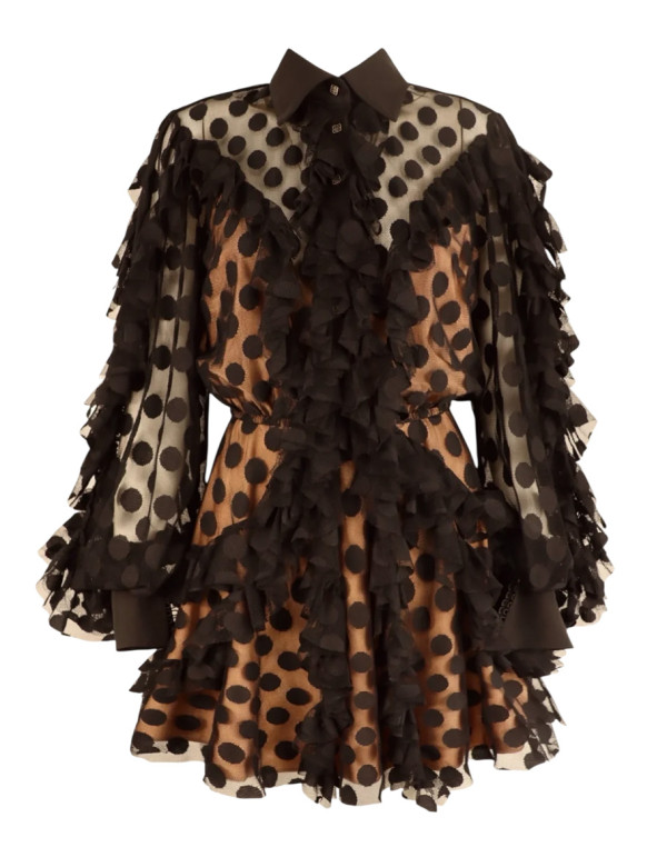 Рокля POLKA RUFFLE MINI