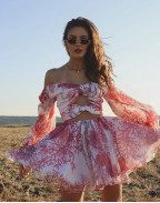 Рокля RED CORAL LUX