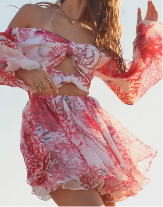 Рокля RED CORAL LUX