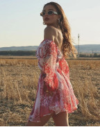 Рокля RED CORAL LUX