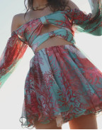 Рокля TURQUOISE CORA LUX