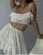 Сет WHITE BOHO LACE