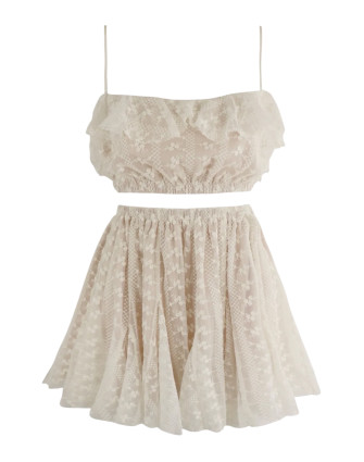 Сет WHITE BOHO LACE