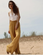 Топ WHITE LACE&SATIN