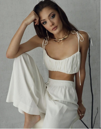 Топ WHITE LINEN CLASSY