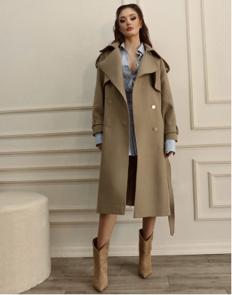 Тренчкот CAMEL CLASSIC