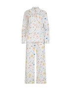 Памучна пижама с принт ДЕТСКИ РИСУНКИ