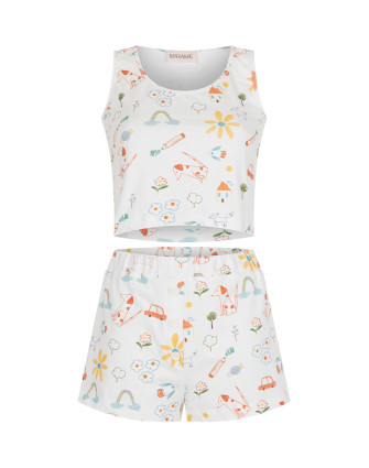 Сет от трико ДЕТСКИ РИСУНКИ