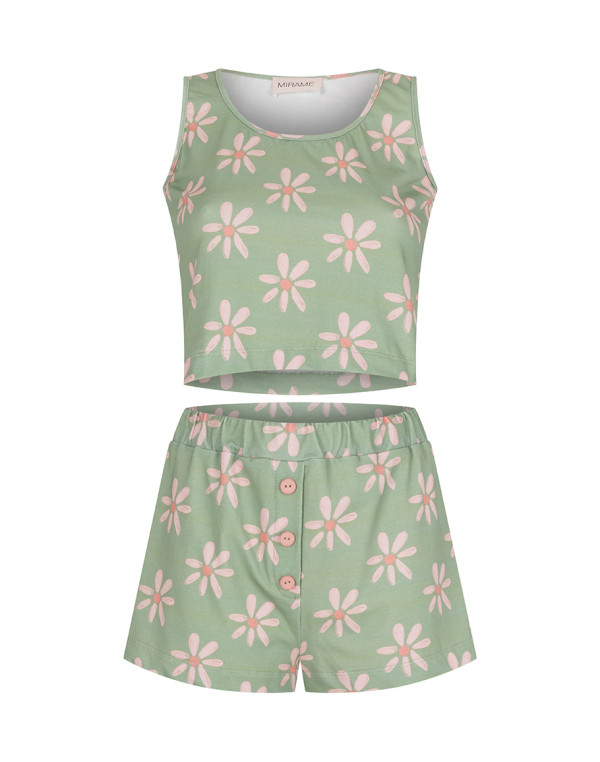 Сет от трико ЦВЕТЯ