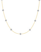 Колие BORAKAY CUT STONES 18K GOLD PLATED