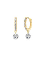 Обеци MEGEVE HOOPS DROP