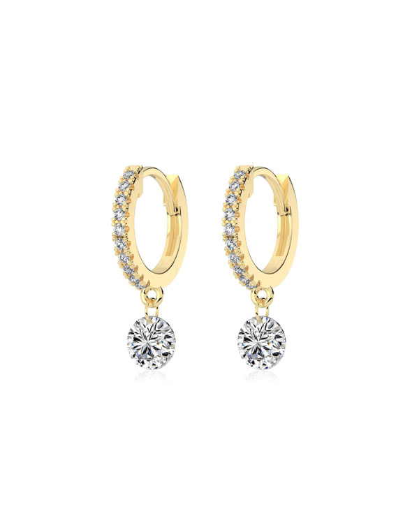 Обеци MEGEVE HOOPS DROP